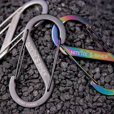 NITE IZE - Innovative Accessories - NI-SB - S-Biner Edelstahl