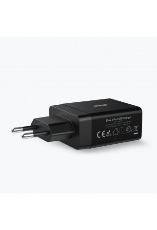 ANKER - Mobile Accessories - AK-B2021G11 - 24W 2-Port USB Charger EU Black & Micro cable