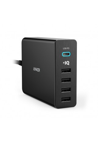 ANKER - Mobile Accessories - AK-A2053311 - PowerPort+ 5 USB-C w. USB Power Delivery