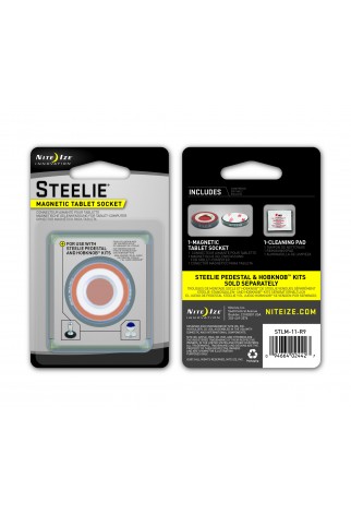 NITE IZE - Innovative Accessories - NI-STLM-11-R7 - Steelie Magnetic Tablet Socket