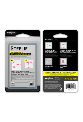 NITE IZE - Innovative Accessories - NI-STPCR-11-R7 - Steelie Car Mount Replacement Adhesives