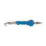 NITE IZE - Innovative Accessories - NI-KMTC-03-R7 - DoohicKey Key Chain Hook Knife, blue