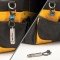 NITE IZE - Innovative Accessories - NI-MSBL - SlideLock 360° Magnetic Locking Dual Carabiner