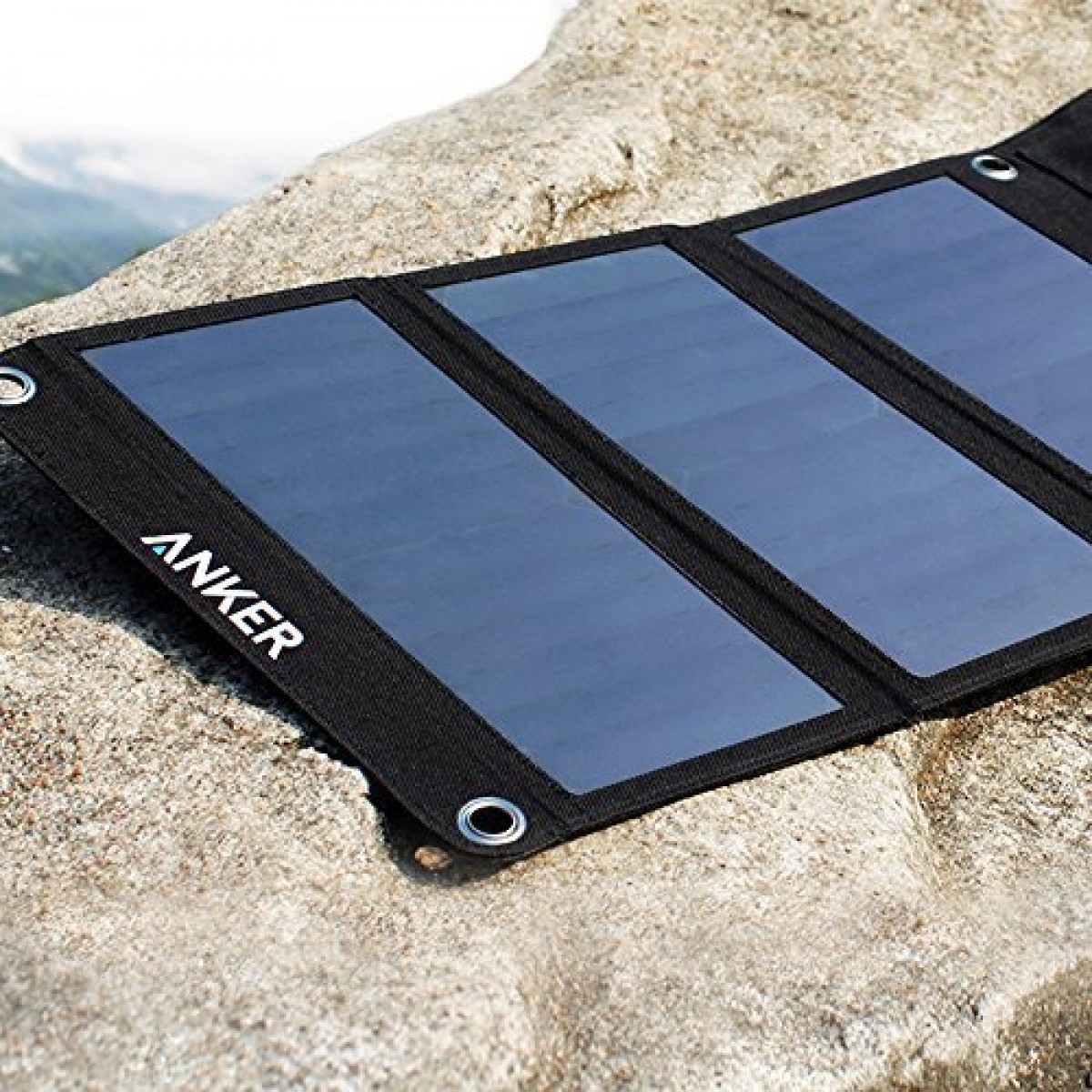 Anker Mobile Accessories Ak A2422011 Powerport 15 W 2 Port Solarladegerat