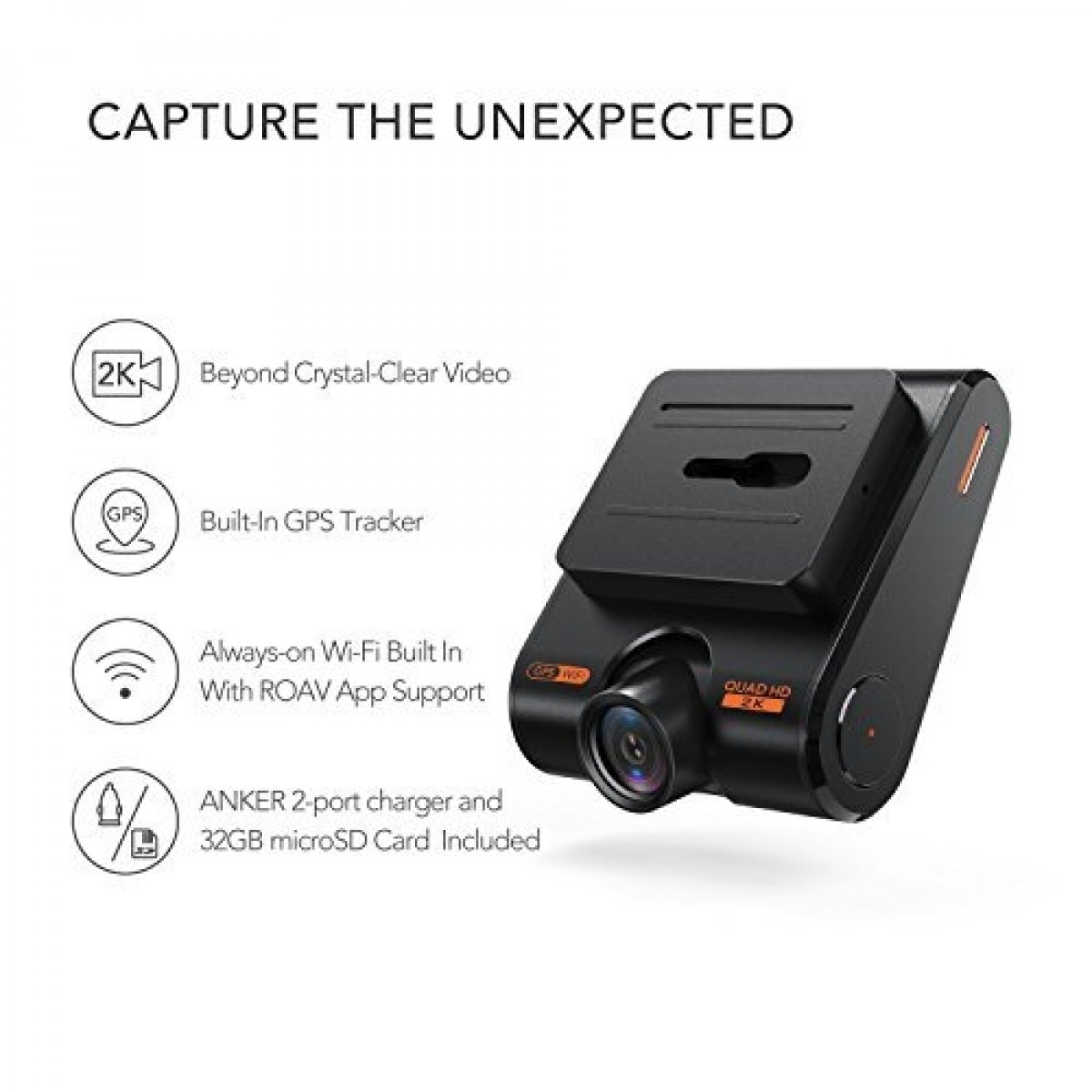 Best Buy: Anker C1 Pro Dash Cam Black R2120Z11
