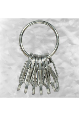 NITE IZE - Innovative Accessories - NI-KRGS - KeyRing Steel