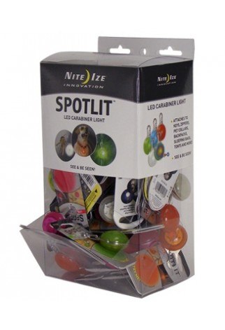 NITE IZE - Innovative Accessories - NI-SLGGB-06-A2 - SpotLit, Box, 48 Stk. Neon