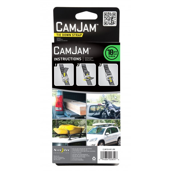 NITE IZE - Innovative Accessories - NI-CJW - CamJam Spanngurt