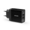 ANKER - AK-B2021L11 - 24W 2-Port USB Charger EU Black & Micro cable 